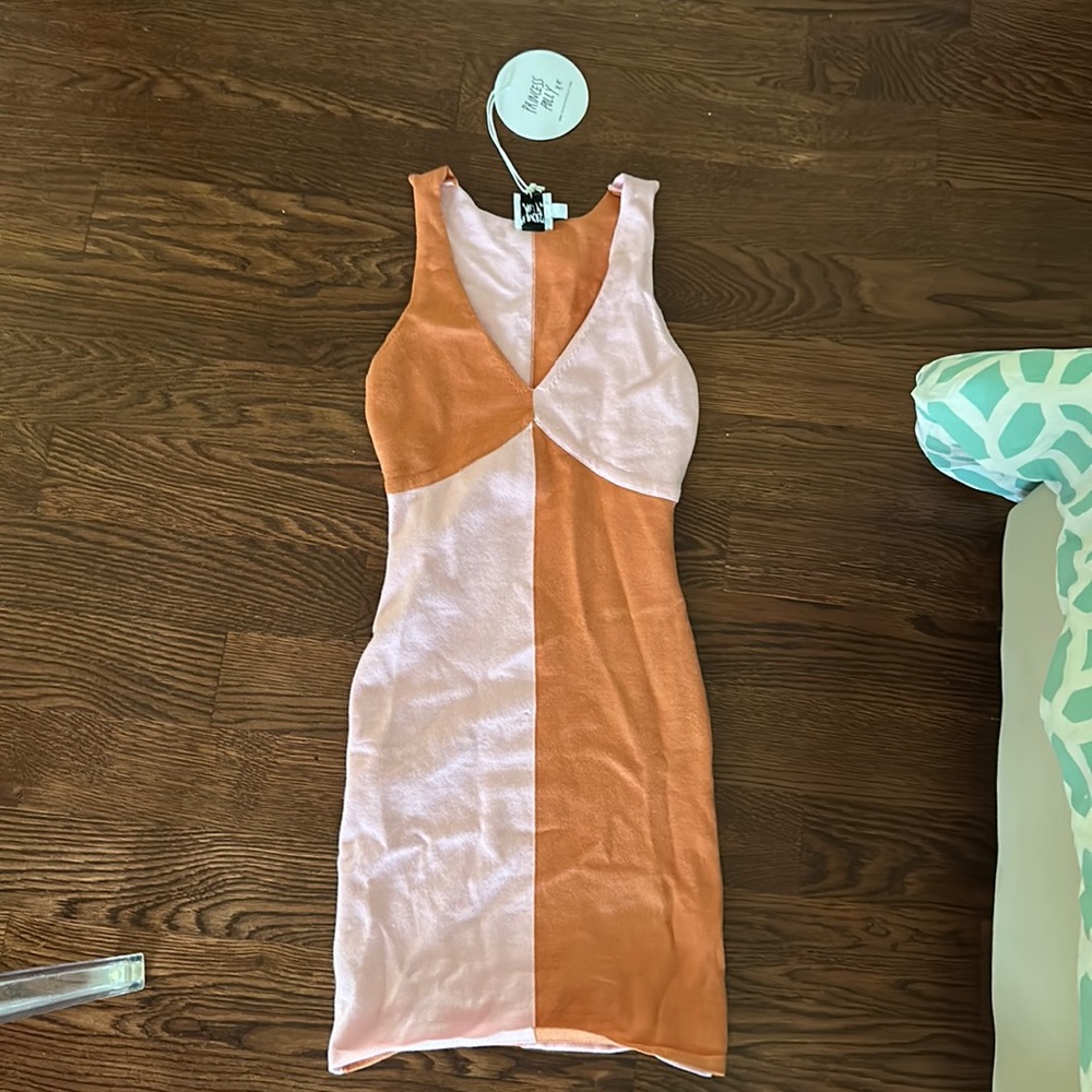 Princess Polly sienna mini Pink and Orange Dress